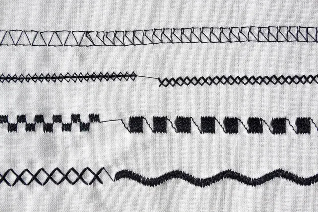 sewing machine, embroidery, black, white, sew, handwork, handcraft, material, zigzag, template, sewing machine, sewing machine, sewing machine, sewing machine, embroidery, embroidery, embroidery, embroidery, embroidery, zigzag. Branded workwear suppliers: embroidery vs screen printing compared