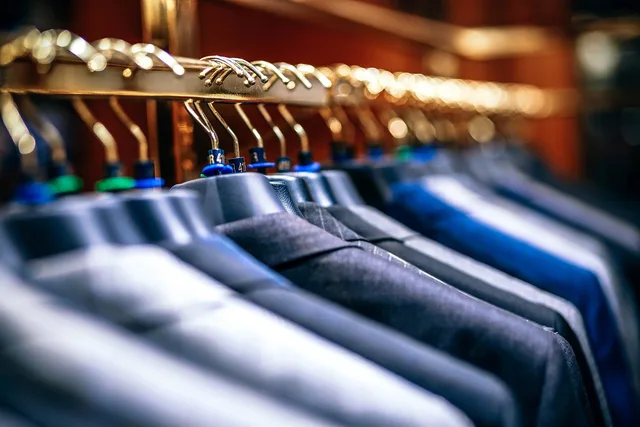hanger, clothing, department, store, shopping, mall, blue shopping, blue clothes, blue shop, hanger, clothing, shopping, shopping, shopping, mall, mall, mall, mall, mall. Promotional merchandise market-entry checklist